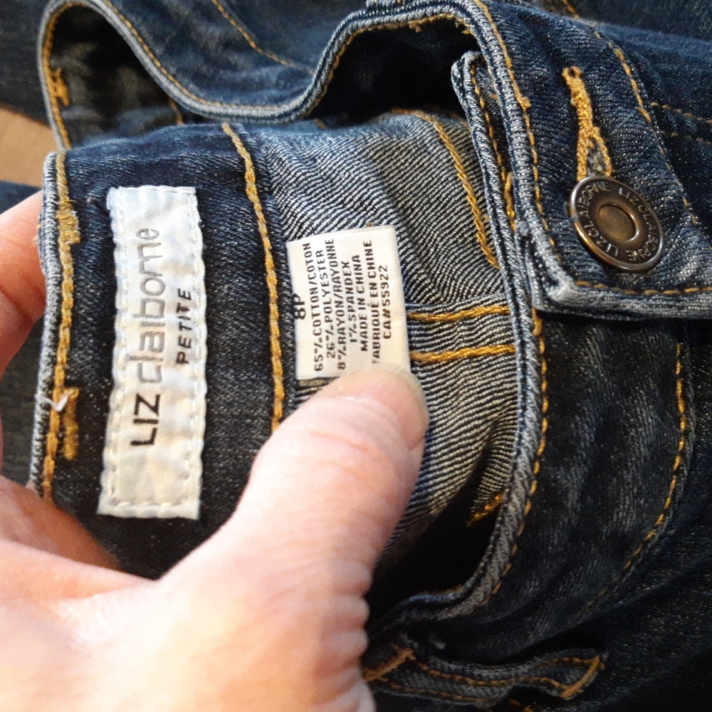 Liz Claiborne Petite Jeans - Picture 4 of 7
